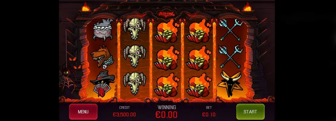 Játssz a Red Evil játékkal ingyen demó módban