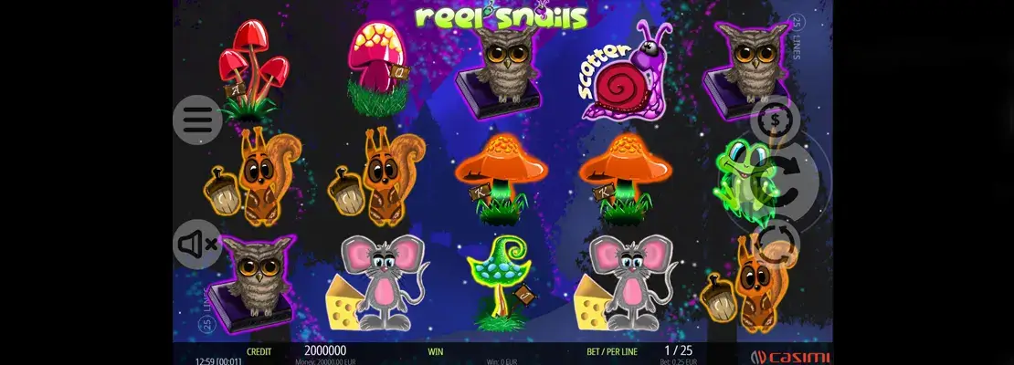 Mainkan Reel Snails secara percuma dalam mod demo
