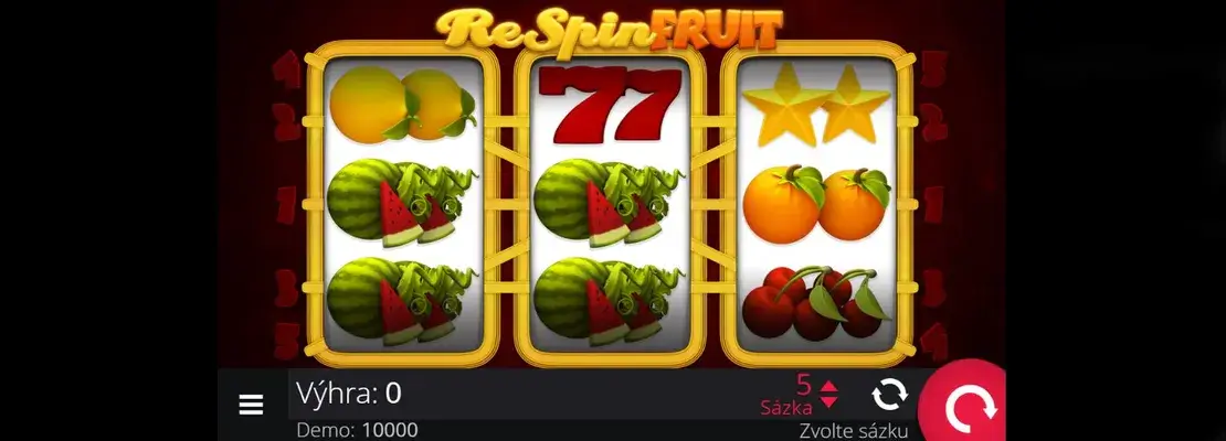데모 모드에서 Respin Fruit을 무료로 플레이하세요