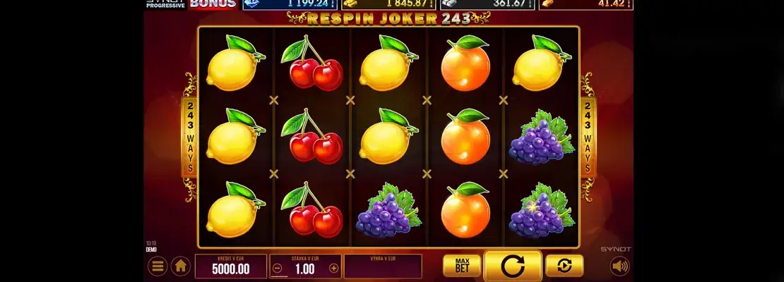 데모 모드에서 Respin Joker 243을 무료로 플레이하세요