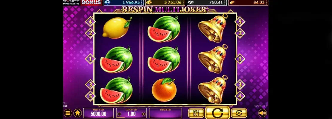 데모 모드에서 Respin Multi Joker을 무료로 플레이하세요