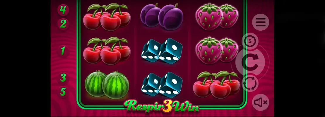 Mainkan Respin3win secara percuma dalam mod demo