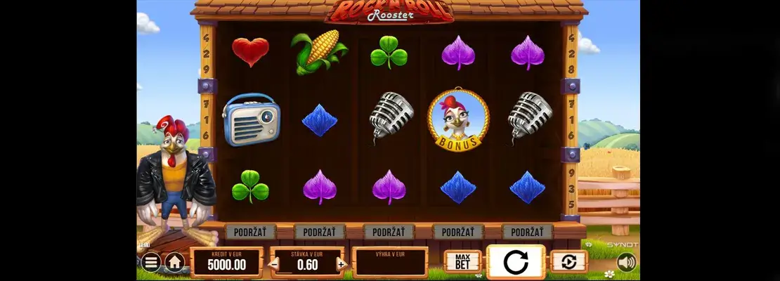 Spil Rock N Roll Rooster gratis i demotilstand