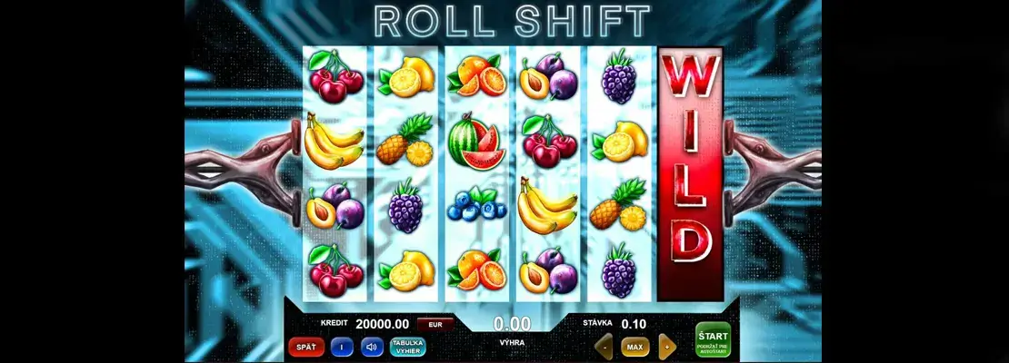 Játssz a Roll Shift játékkal ingyen demó módban