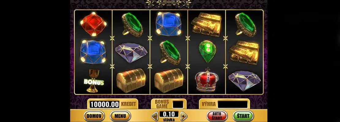 Demo modunda Royal Gems And Gold oyununu ücretsiz oynayın