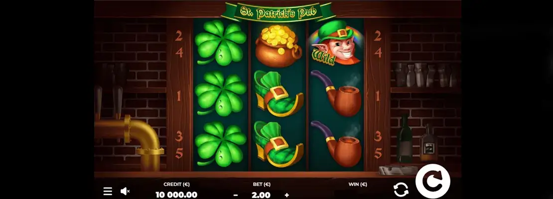 Demo modunda Saint Patricks Pub oyununu ücretsiz oynayın