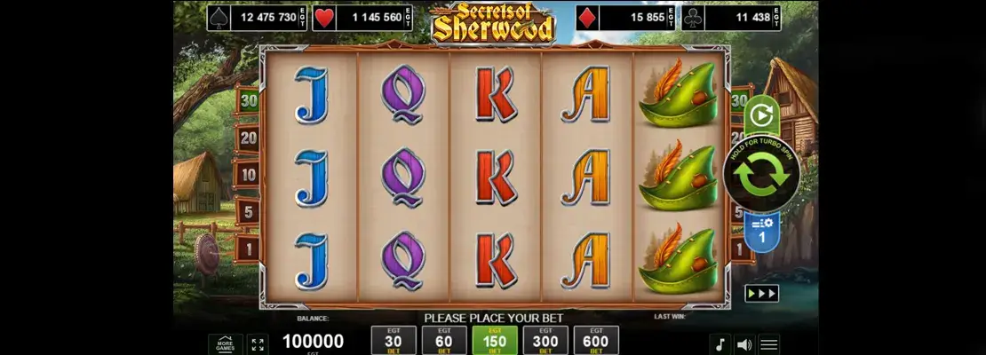 Gioca a Secrets Of Sherwood gratuitamente in modalità demo