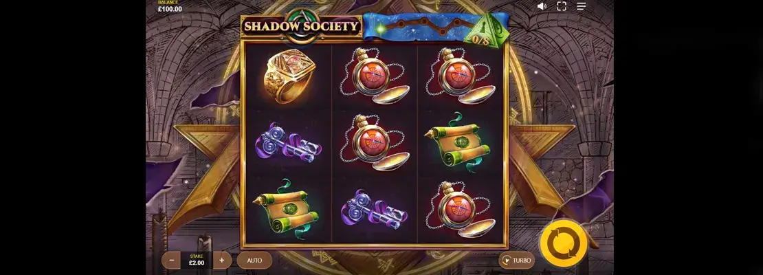 Speel Shadow Society gratis in de demomodus