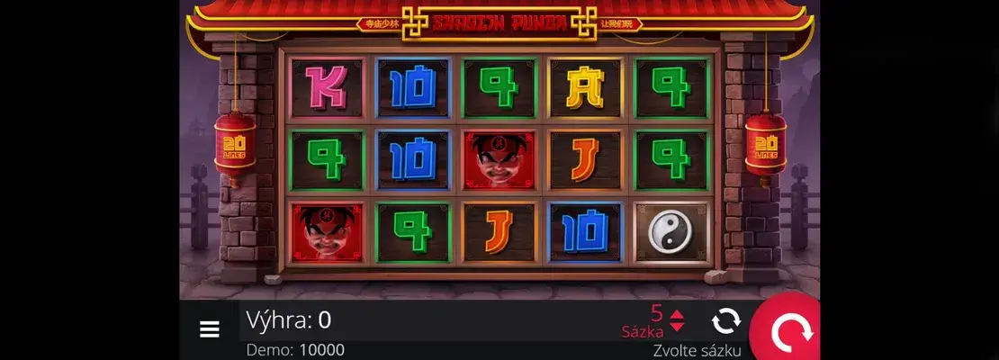 Spill Shaolin Punch gratis i demomodus