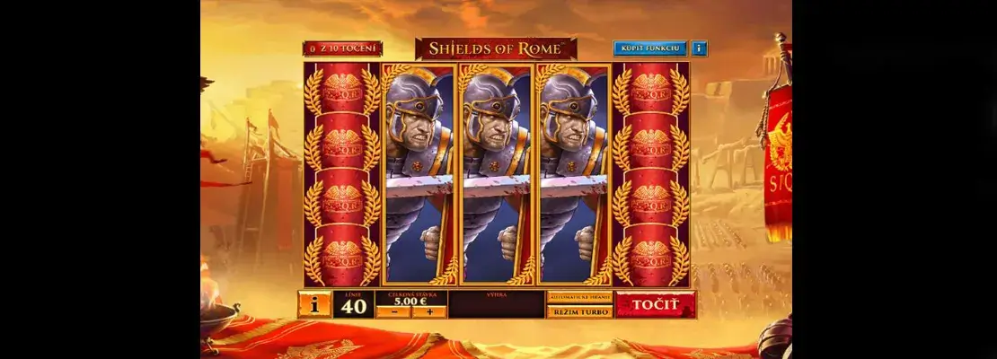 Gioca a Shields Of Rome gratuitamente in modalità demo