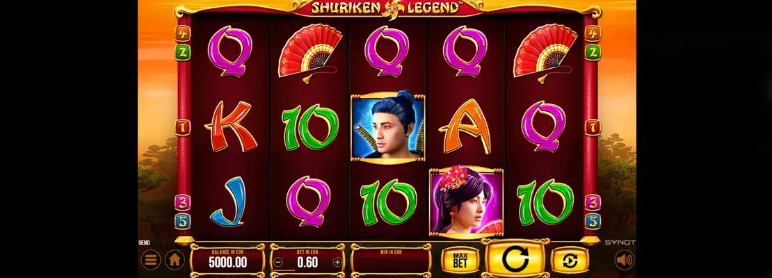 Demo modunda Shuriken Legend oyununu ücretsiz oynayın
