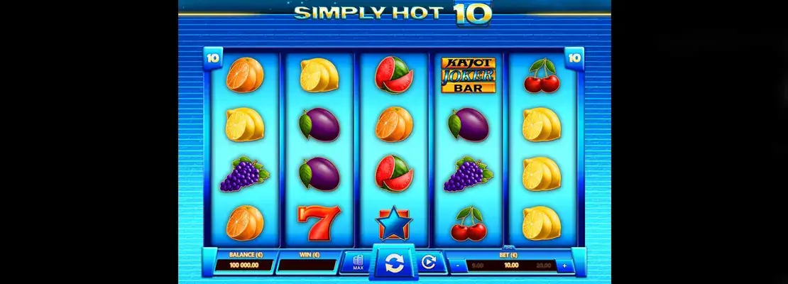 العب Simply Hot 10 مجانًا في الوضع التجريبي