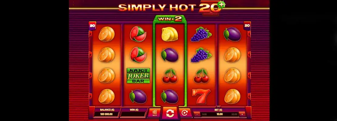 데모 모드에서 Simply Hot 20 Plus을 무료로 플레이하세요