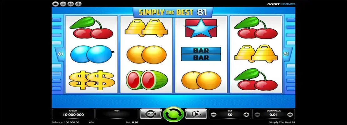 Spil Simply The Best 81 gratis i demotilstand