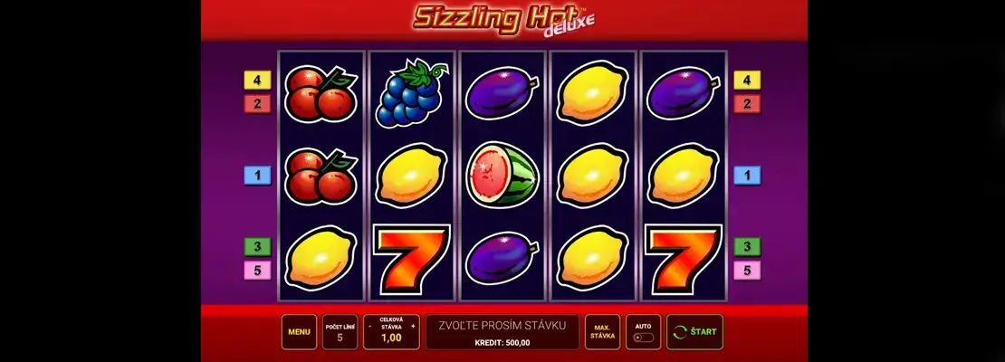 데모 모드에서 Sizzling Hot Deluxe을 무료로 플레이하세요