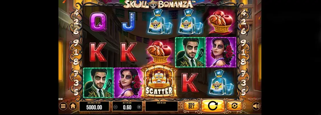 العب Skull Bonanza مجانًا في الوضع التجريبي