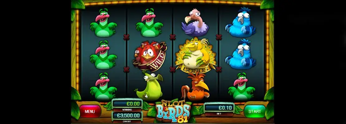 Játssz a Slot Birds 81 játékkal ingyen demó módban