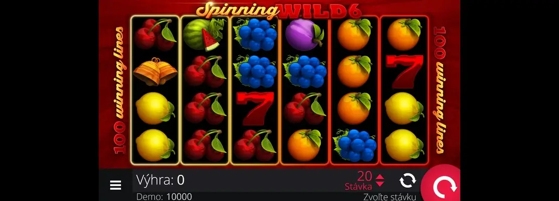 Játssz a Spinning Wild 6 játékkal ingyen demó módban