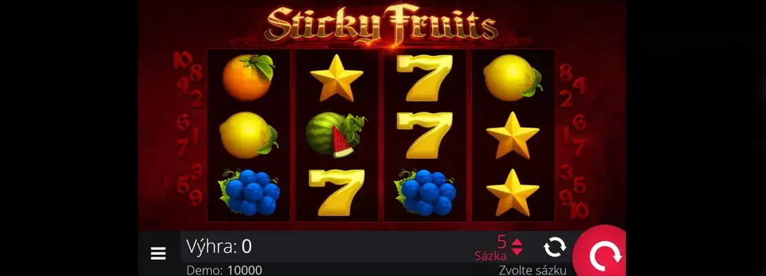 Gioca a Sticky Fruits gratuitamente in modalità demo