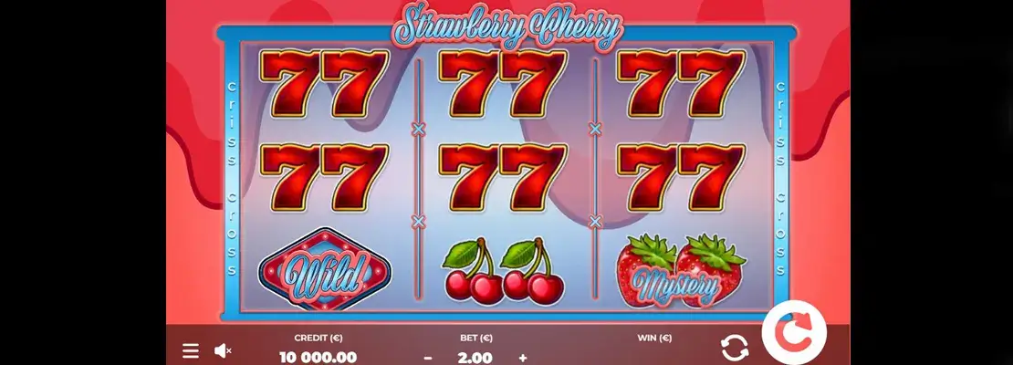 Játssz a Strawberry Cherry játékkal ingyen demó módban