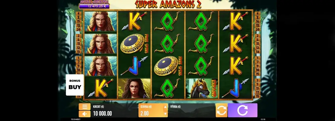 Demo modunda Super Amazons 2 oyununu ücretsiz oynayın