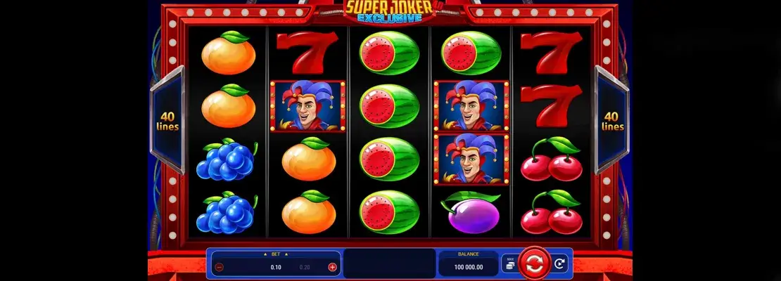 Խաղացեք Super Joker 40 Exclusive անվճար ցուցադրական ռեժիմում