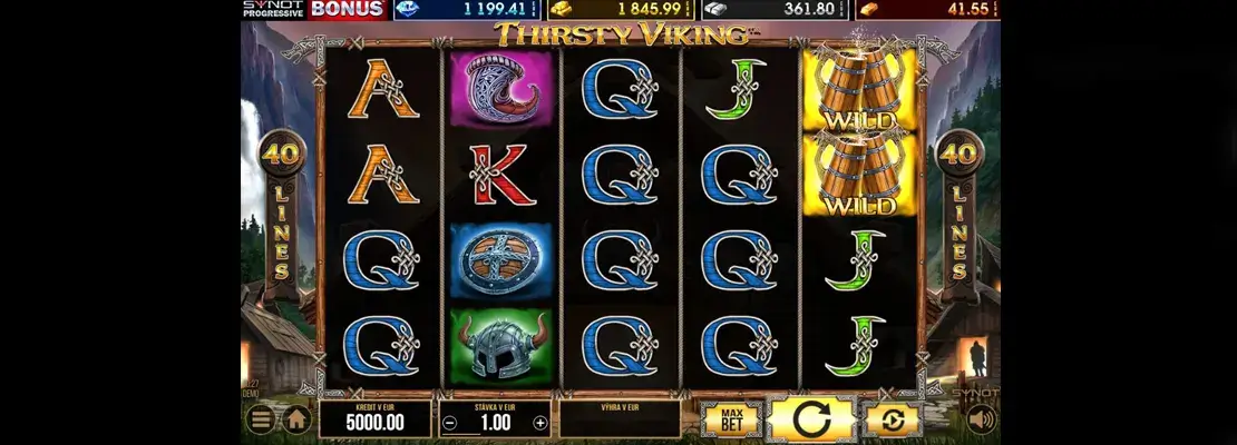 데모 모드에서 Thirsty Viking을 무료로 플레이하세요
