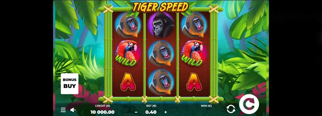 Demo modunda Tiger Speed oyununu ücretsiz oynayın