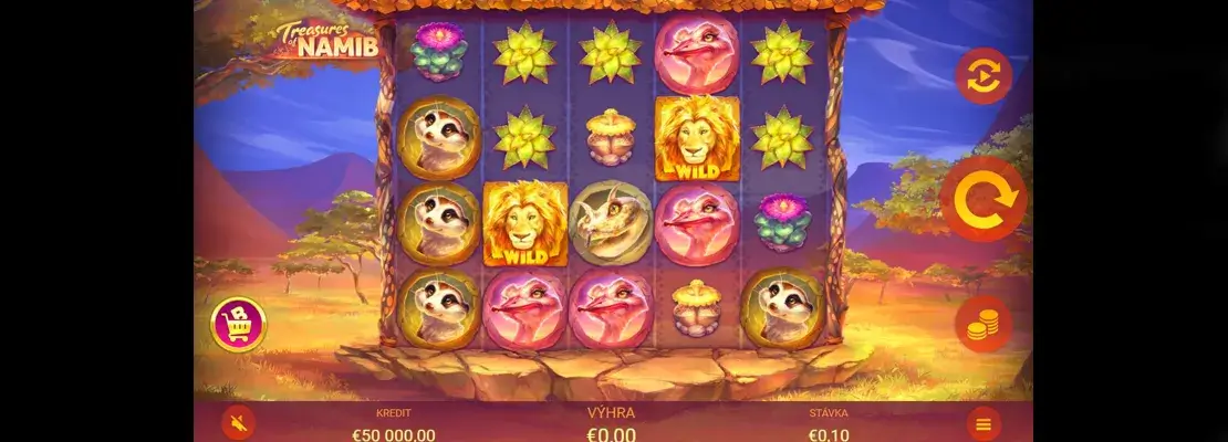 Spil Treasures Of Namib gratis i demotilstand
