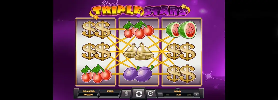 العب Triple Stars Street مجانًا في الوضع التجريبي