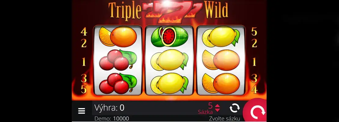Spil Triple Wild 7 gratis i demotilstand