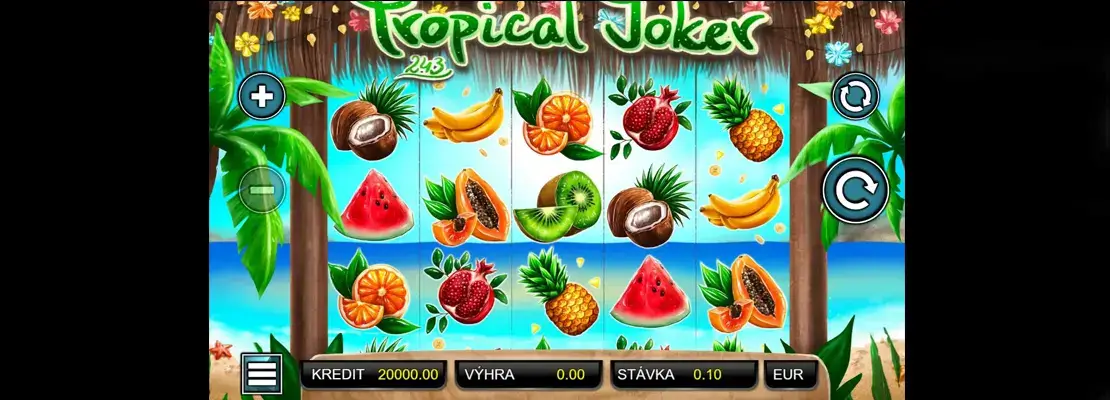 العب Tropical Joker مجانًا في الوضع التجريبي