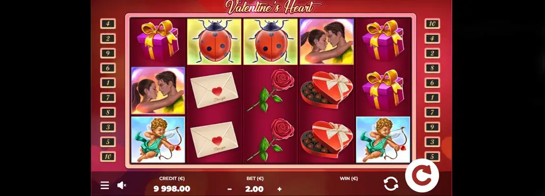 데모 모드에서 Valentines Heart을 무료로 플레이하세요