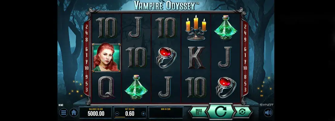 Spil Vampire Odyssey gratis i demotilstand