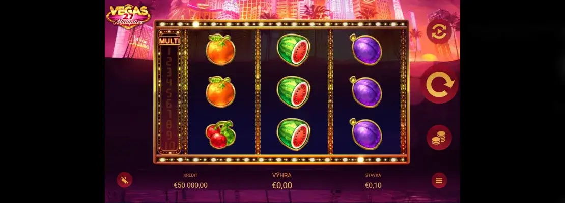 Speel Vegas 27 Multiplier gratis in de demomodus
