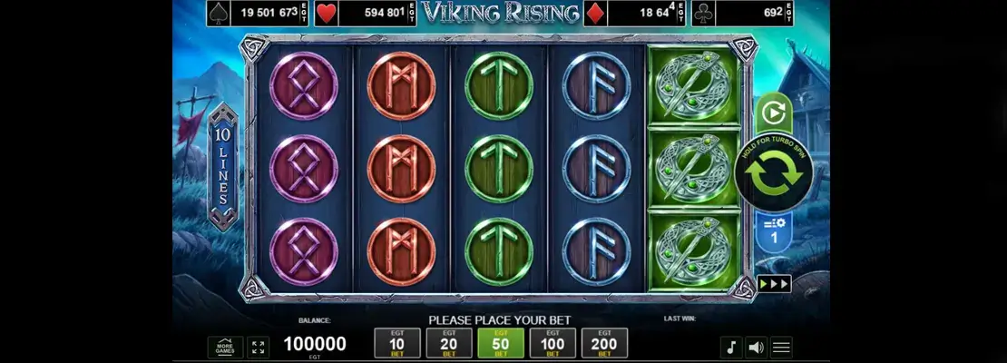 Spil Viking Rising gratis i demotilstand