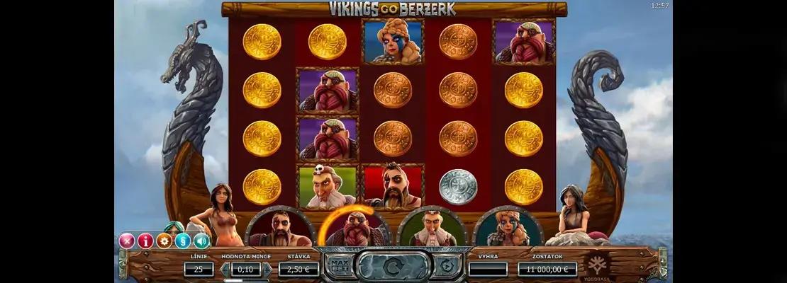 Játssz a Vikings Go Berzerk játékkal ingyen demó módban