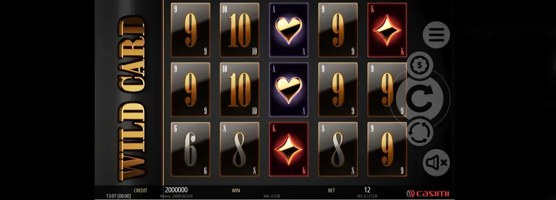 Mainkan Wild Card secara percuma dalam mod demo