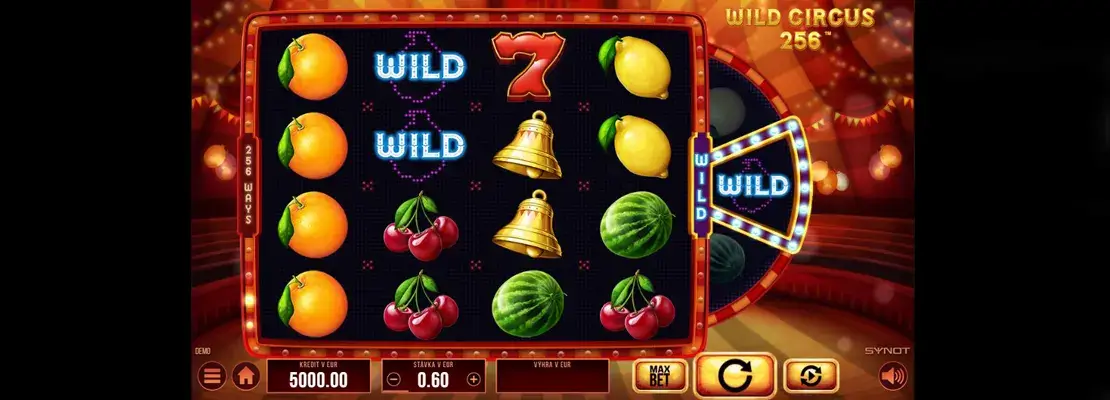 데모 모드에서 Wild Circus 256을 무료로 플레이하세요