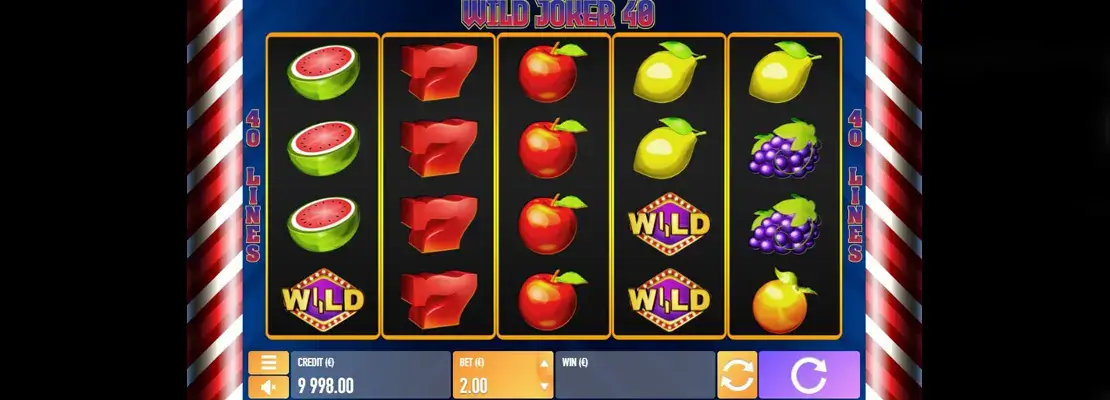 Joacă Wild Joker 40 gratuit în modul demonstrativ