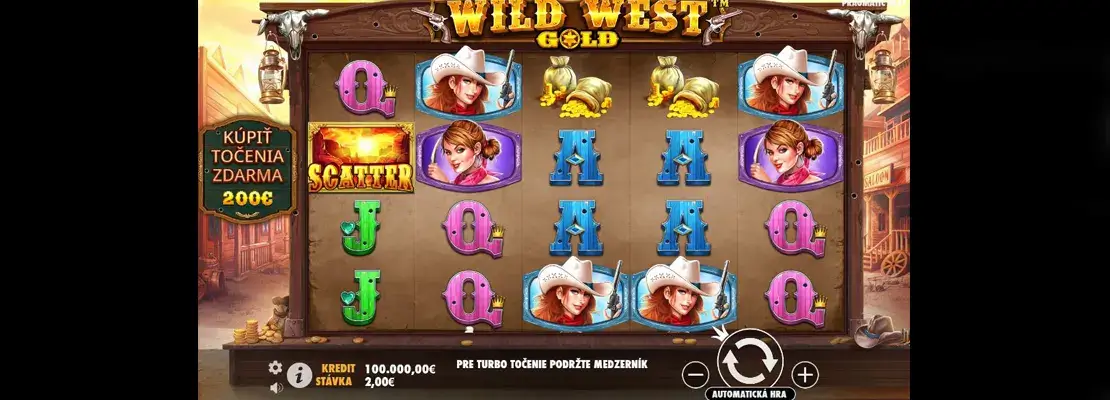 Játssz a Wild West Gold játékkal ingyen demó módban