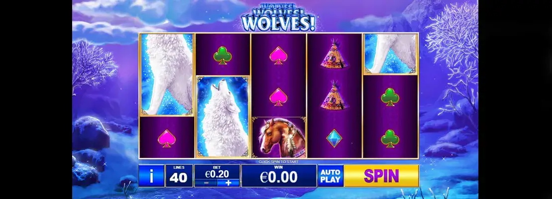 Játssz a Wolves Wolves Wolves játékkal ingyen demó módban