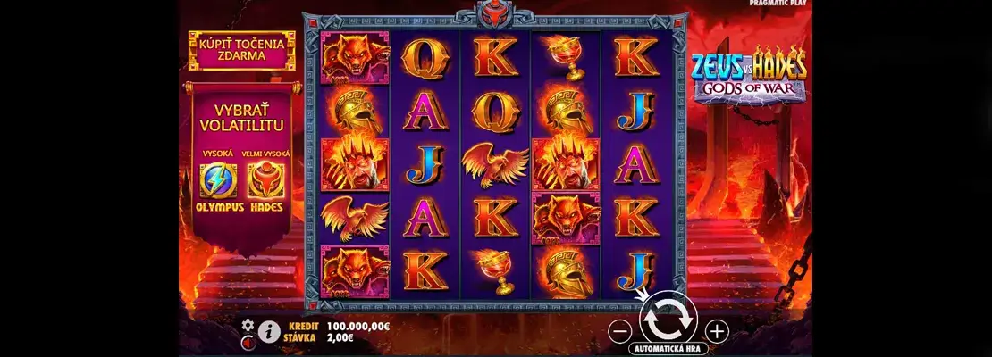 Játssz a Zeus Vs Hades Gods of War játékkal ingyen demó módban